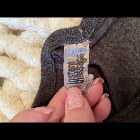 INSTANT MESSAGE ladies night shirt size M - Picture 4 of 5